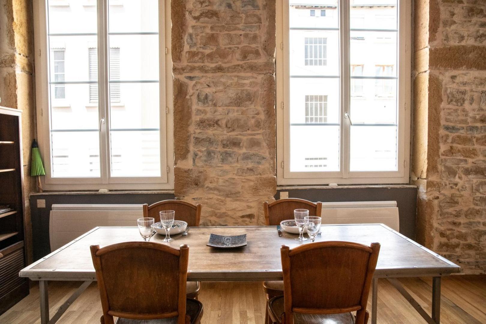 Le Boheme - Superbe Canut - Coeur Croix Rousse Apartment *
